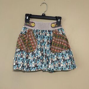 Matilda Jane Girls You & Me Modern Art Gabby Twirl Skirt Size 6